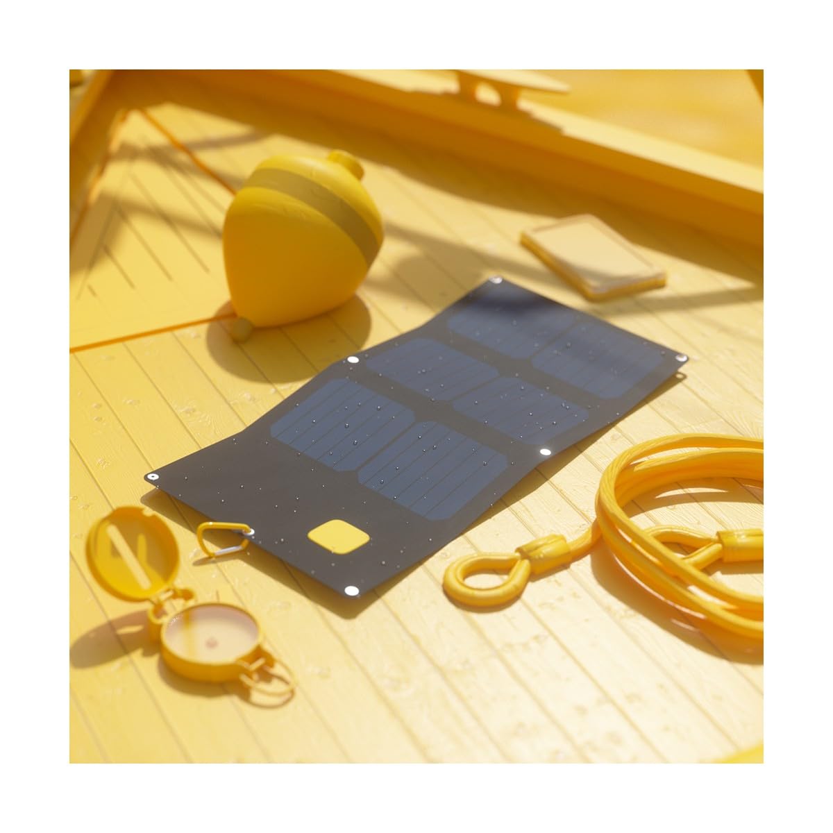Xmoove - Panel solar Trail plegable y ligero, 21 W, compatible con baterías externas