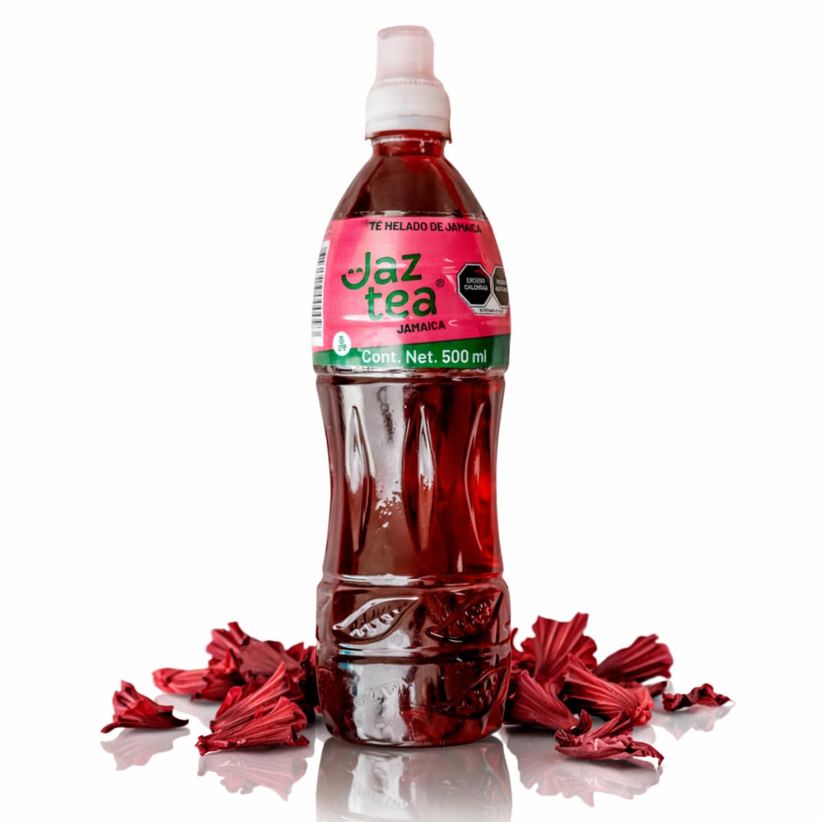 Amazon.com : Jaz Tea Hibiscus Jamaica Iced Tea 16 fl oz (500ml