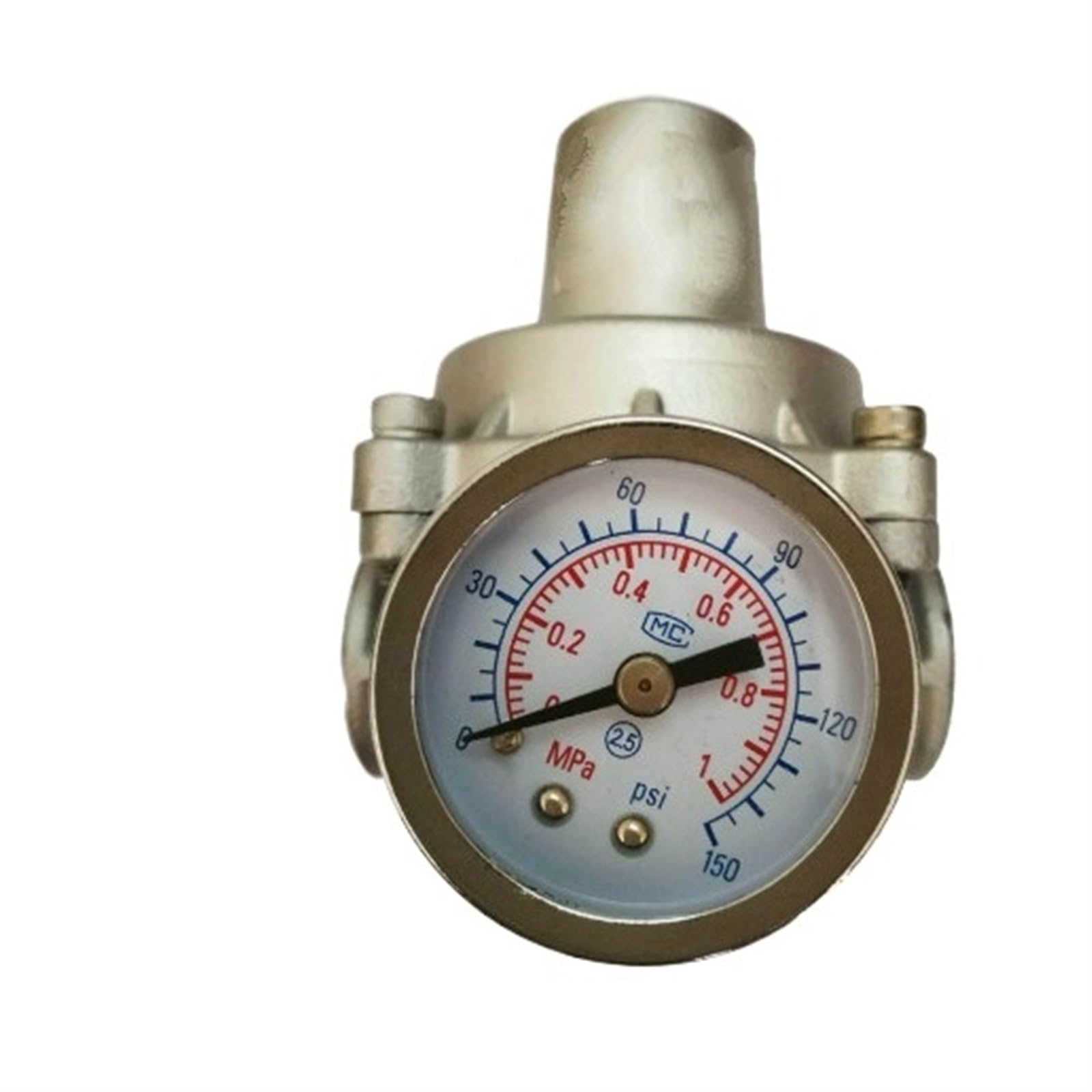 Laymxndio Dn20 Stainless Steel Regulator With Gauge Maintaining Tap Water Pressure Reducing Valve Dn15-Dn40(Dn20)