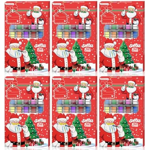 MSDADA 10 Color Hair Chalk Comb Christmas Toys Gifts for 6 7 8 9 10 11 12 13 Year Old Girls Kids Washable Temporary Hair Color Dye Paint Teen Girl Gift Hair Stuff Accessories Makeup Kit 6 Pack Cover