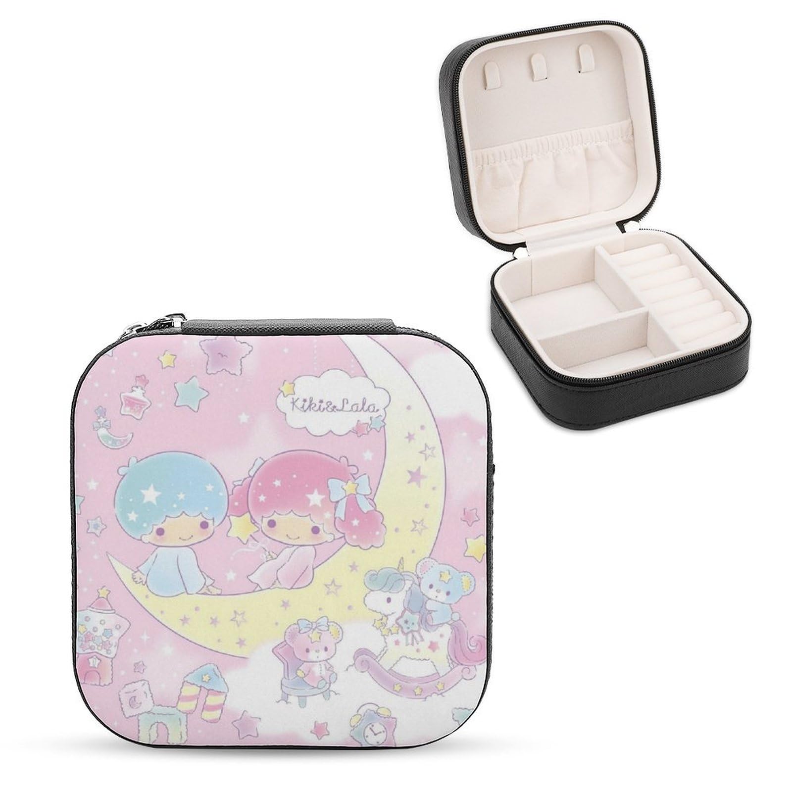 Amazon｜キキララ ジュエリーボックス ジュエリーケース PUレザー