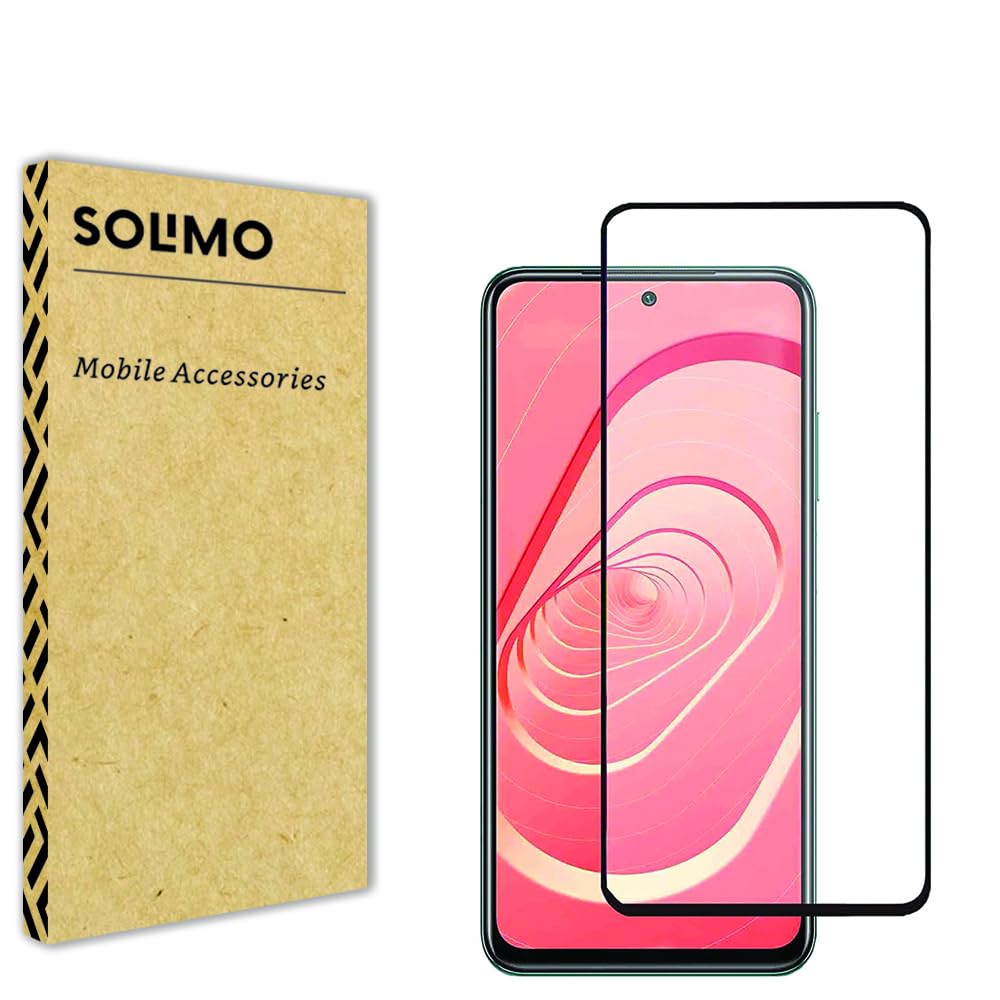 Amazon Brand - Solimo Edge-to-Edge Tempered Glass Screen Protector for Redmi Note 13&Redmi Note 13 Pro Smartphone with Easy Installation(Black) (B0D8791631) Amazon Price History, Amazon Price Tracker