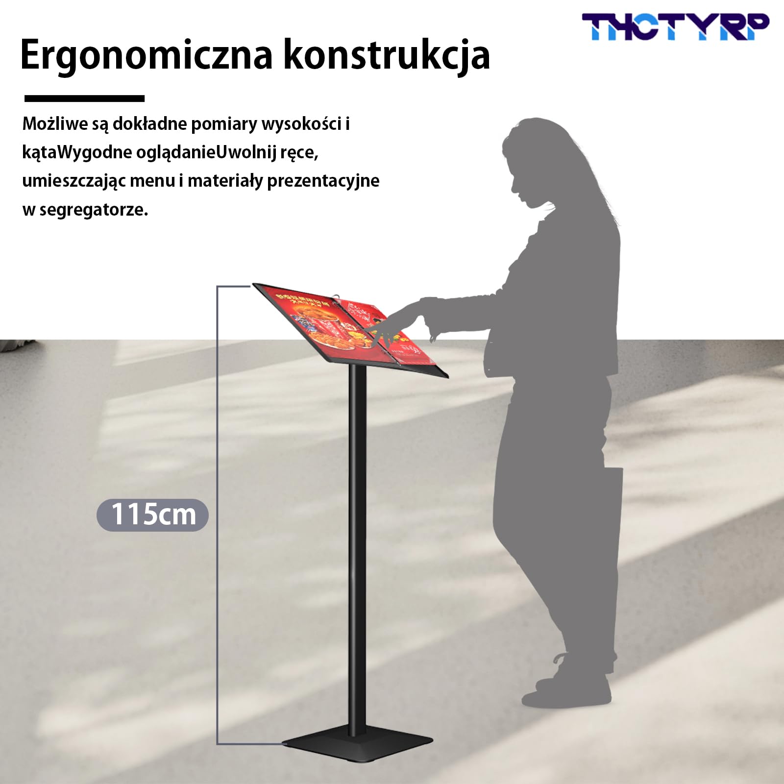 Stojak na menu, stojak na nazwisko, stojak na menu, na zewnątrz, tablica oczekująca, menu, stojak na nazwisko, zamknięty, tabliczka, narzędzia w zestawie, łatwy montaż, tablica oczekująca