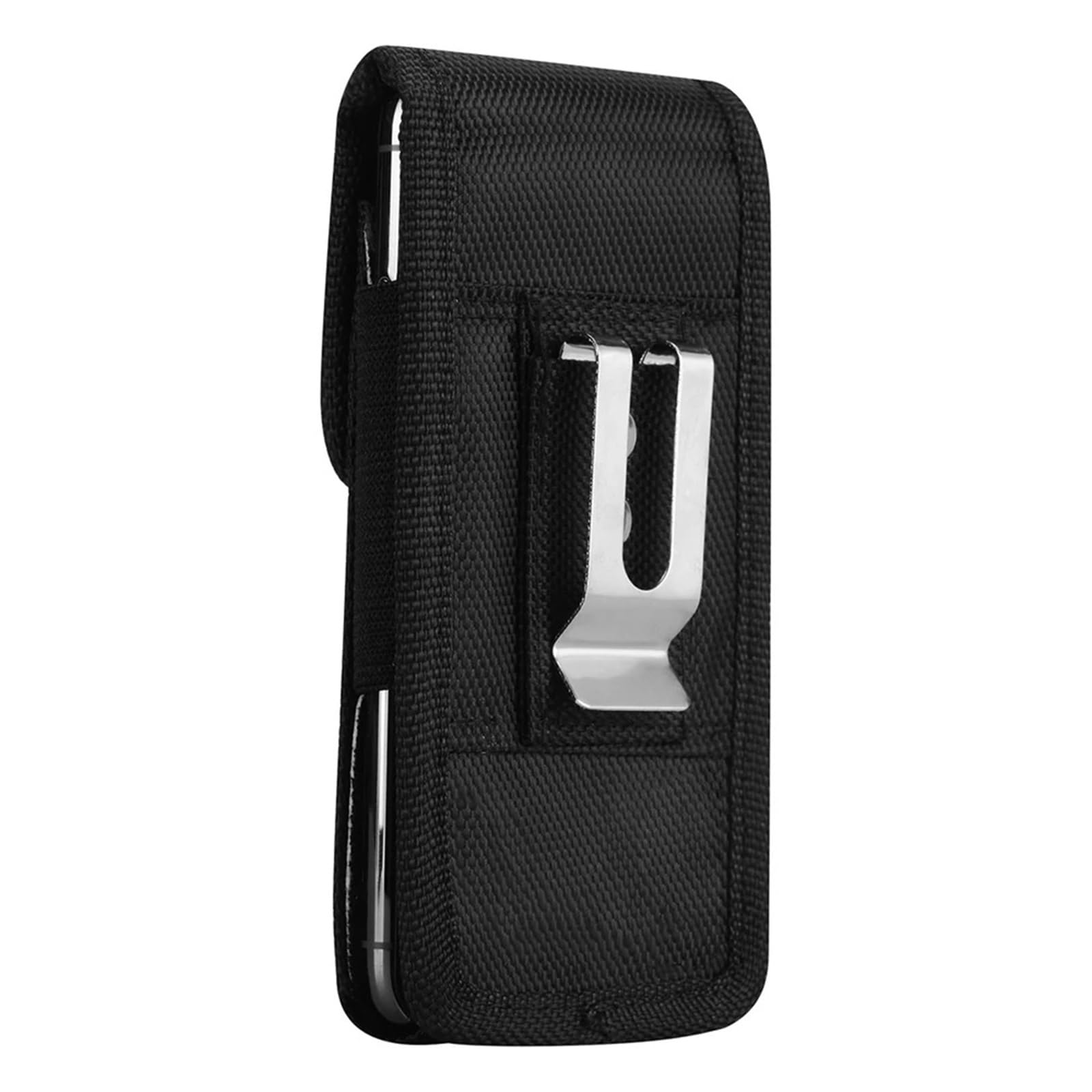 Mobile Phone Waist Bag 5.2-6.3inch Hook Loop Holster Pouch Belt Cover Case for phone per Escursionismo, Campeggio(M)