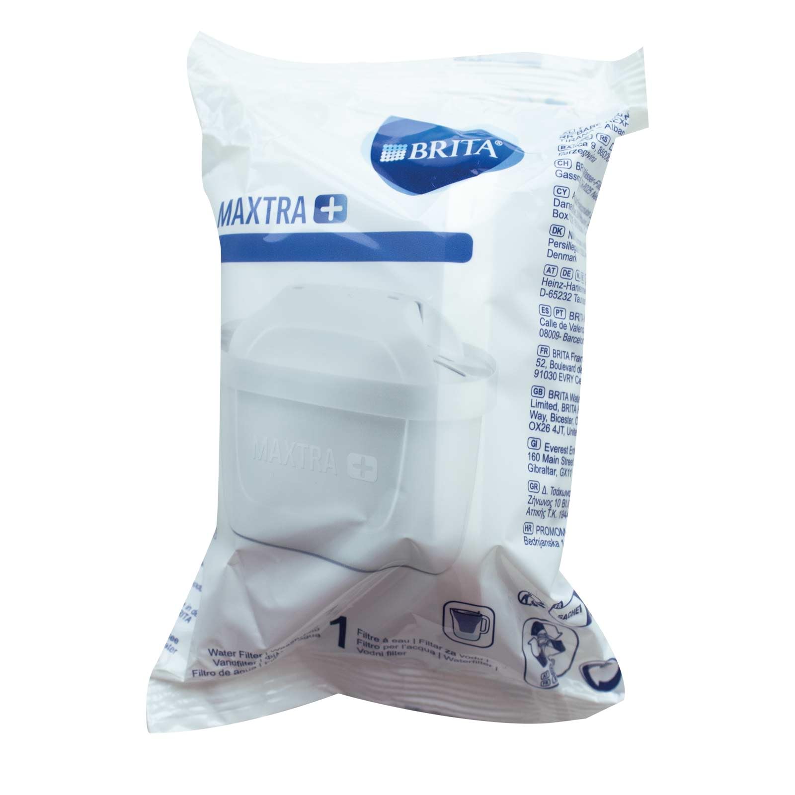 Brita Maxtra 6 Cartuchos de Filtro Maxtraplus Pack 6, Weiß, 10.0 x 5.5 x 7.0 cm, 6 Unidades
