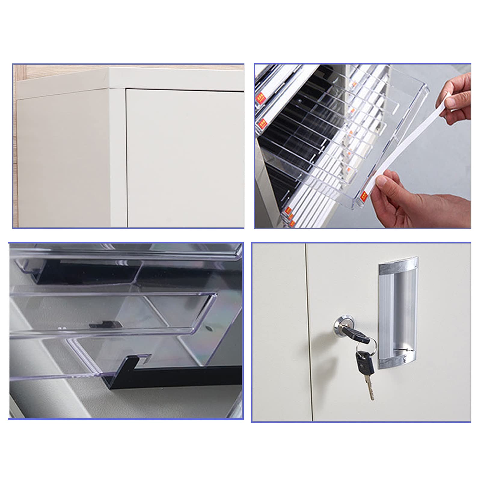 Archivador de oficina con cajón de papel A4 de 1 0 mm puerta de o almacenamiento eficiente de documentos archivador de datos para el hogar y la oficina