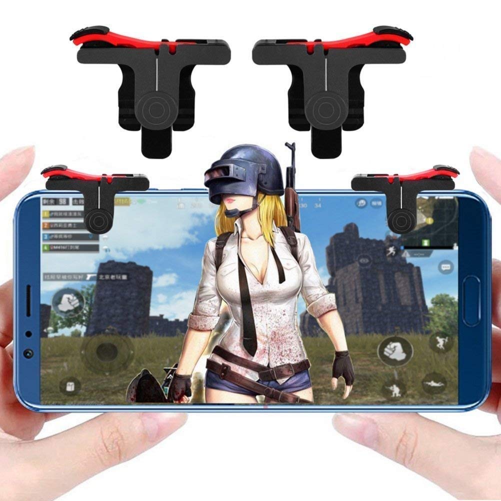 New Red Black Best Pubg Trigger Fire and Aim Button Game Shooter-picture-21