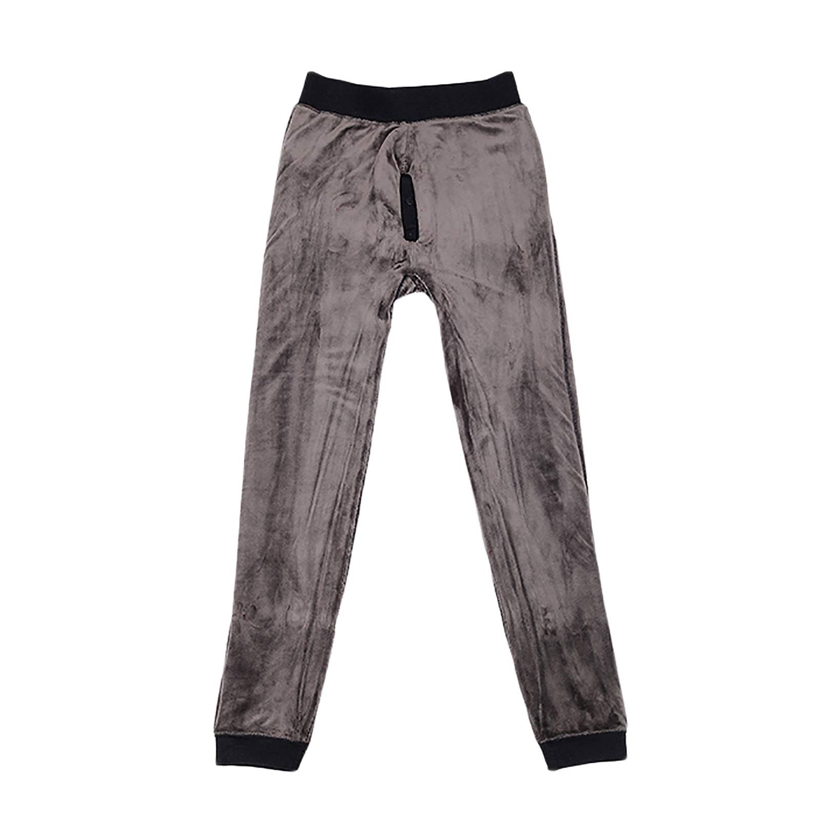 G&F Pantalones Térmicos Hombres Calzoncillos Largos Capa Base Grueso Lana Pantalones Leggings Invierno L-5XL