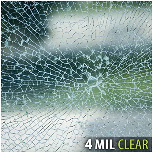 Vinilo para ventana transparente de seguridad 0.1mm 4Mil miniatura 7