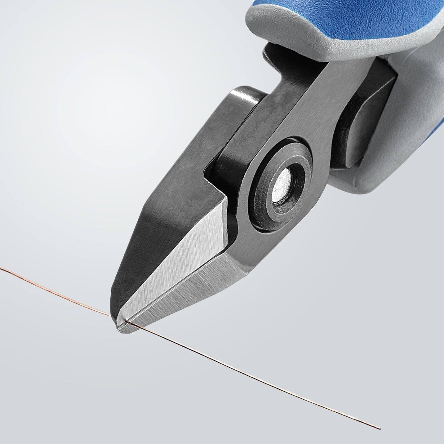 KNIPEX Precyzyjne szczypce tnące boczne dla elektroników z osłonkami wielokomponentowymi 125 mm, 79 42 125