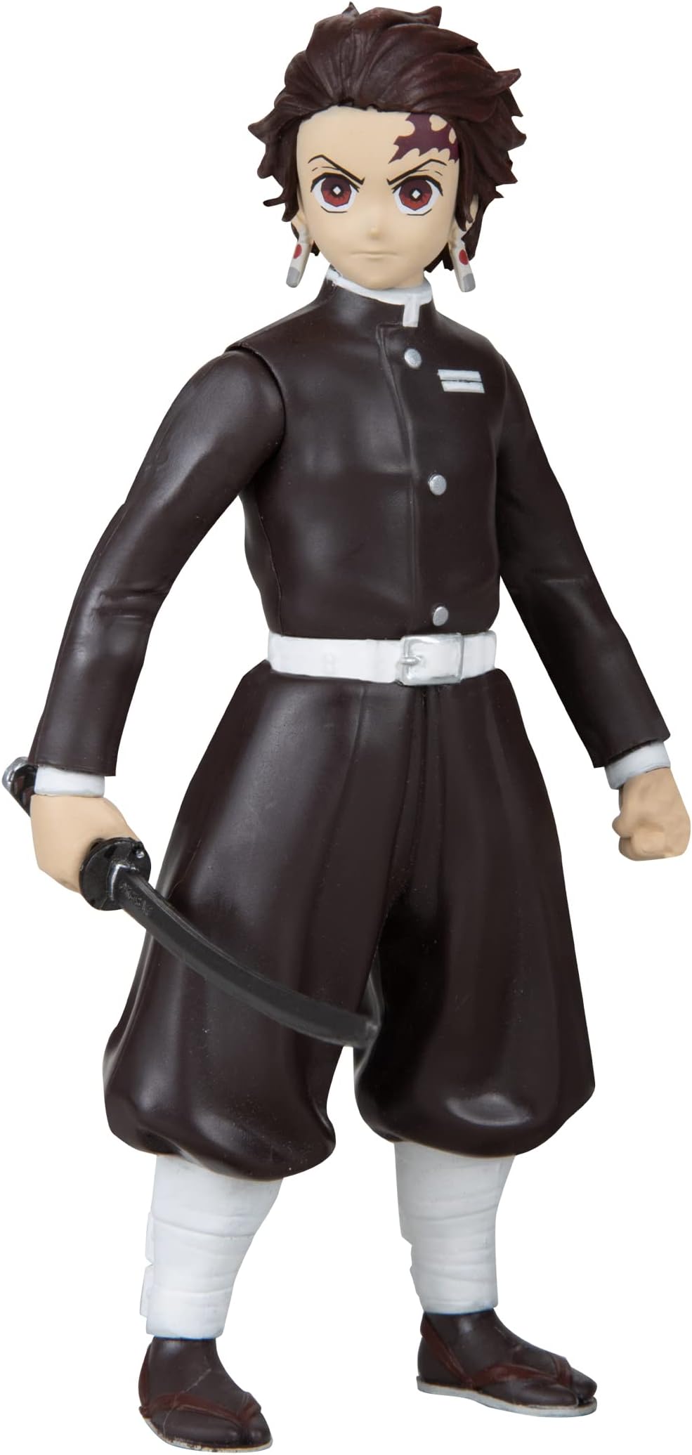 Toys, Demon Slayer 5-inch Tanjiro Kamado Action Figure, Netflix Demon Slayer Anime Series Toy - Ages 6+