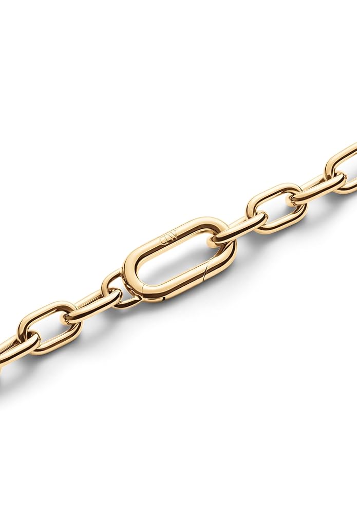 Daniel Wellington Crystal Link Necklace - Chunky Chain
