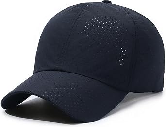 LIMHOO Quick-Dry Mesh Baseball Cap Lightweight Breathable Running Cap