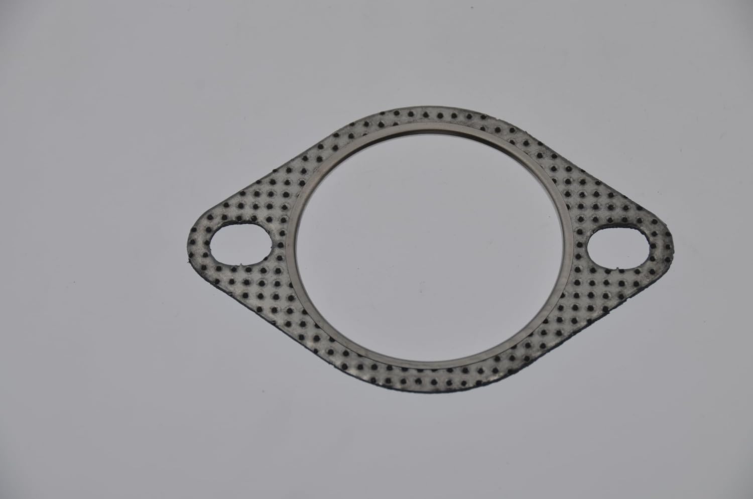 3PCS Exhaust Flange Gasket + 7PCS Exhaust Bolts,2.75" 2-Bolt Catalytic Converter Gasket Replace Compatible with Honda Civic Acura Intergra