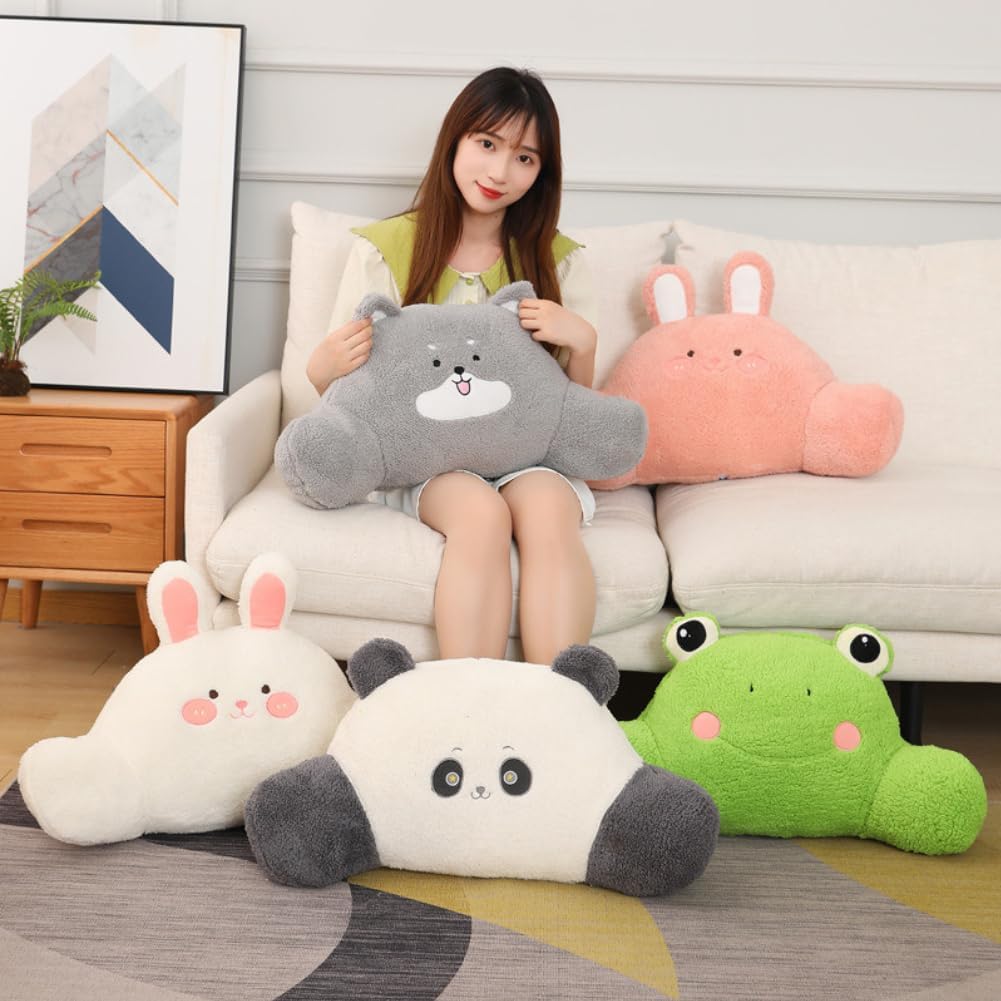 Reading Pillow Back Pillow for Sitting Up in Bed Relax Bed Rest Pillow with Arms Office Car Seat Lumbar Support Cushion for Kids Teens Boys Girls - Image 5