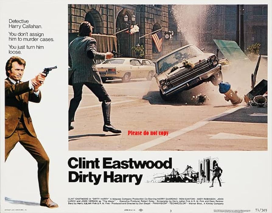【製作年度 1971年】★★ ダーティハリー ★★ 映画チラシ ダーティ・ハリー (映画パンフレット)(ドン・シーゲル作品