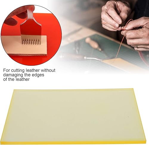 Miniatura 5 de Alfombrilla de corte de cuero, tabla de estampado de bricolaje, almohadilla de manualidades, alfombrilla de corte antideslizante, tabla de cortar