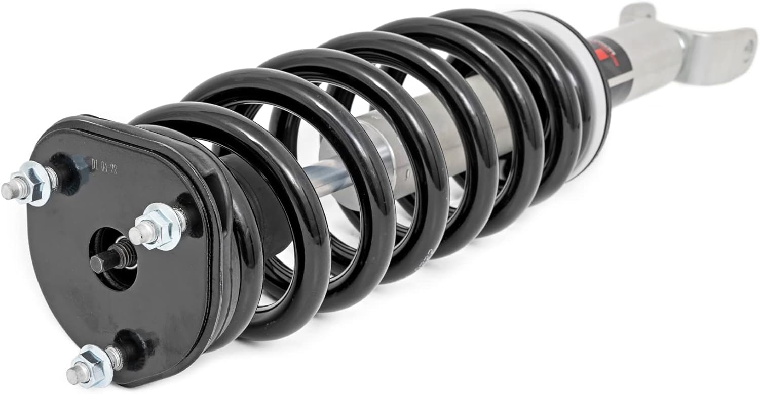 Rough Country M1 Loaded Struts for Ram 1500 (2019-2025) w/6" Lift - Adjustable Ride Height, Enhanced Handling & Control, Set of 2