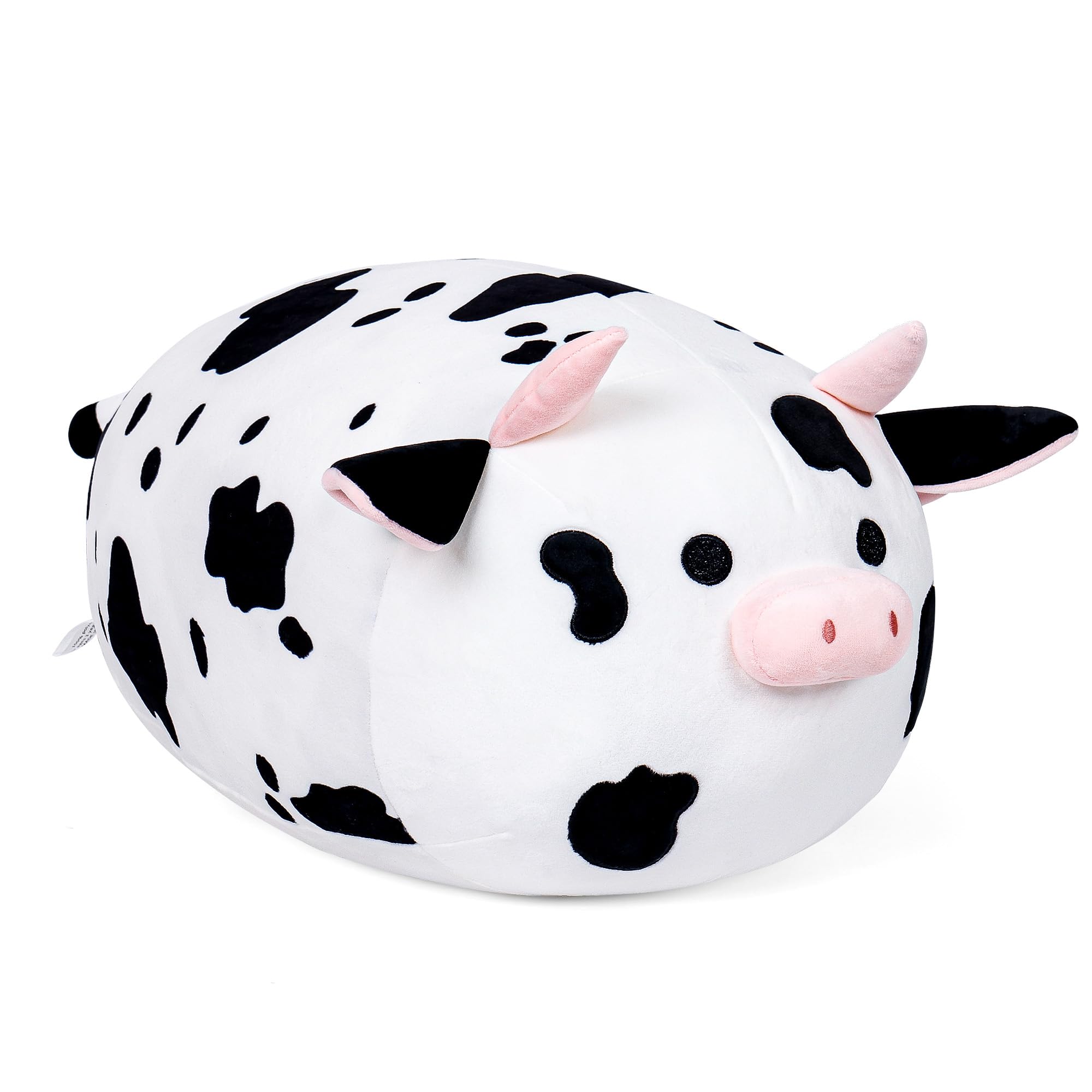 Wepop Cow Stuffed Animal 20in Black and White - Adorable Cow Plush Cute Stuffed Animals Plushies Pillows Gifts
