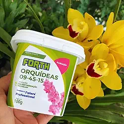 Adubo Para Plantas Forth Orquídeas Floraçao 100g 09-45-15