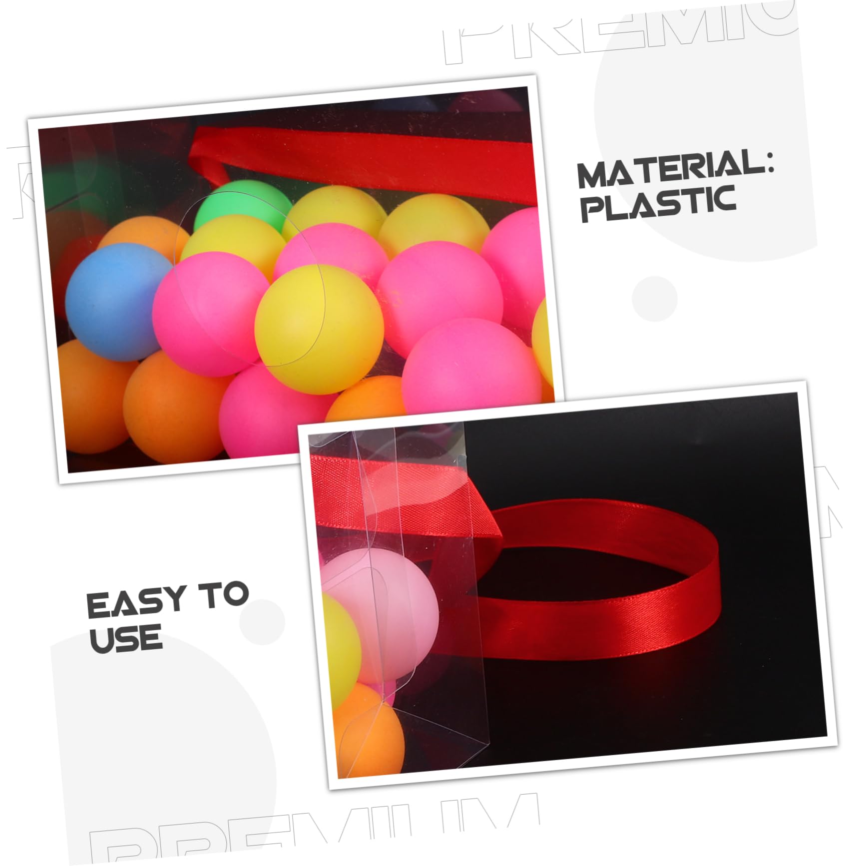 COLLBATH Set Gioco Twerking Palline, 2 Set, Plastico, per Feste e Eventi All'aperto, Divertente e Coinvolgente