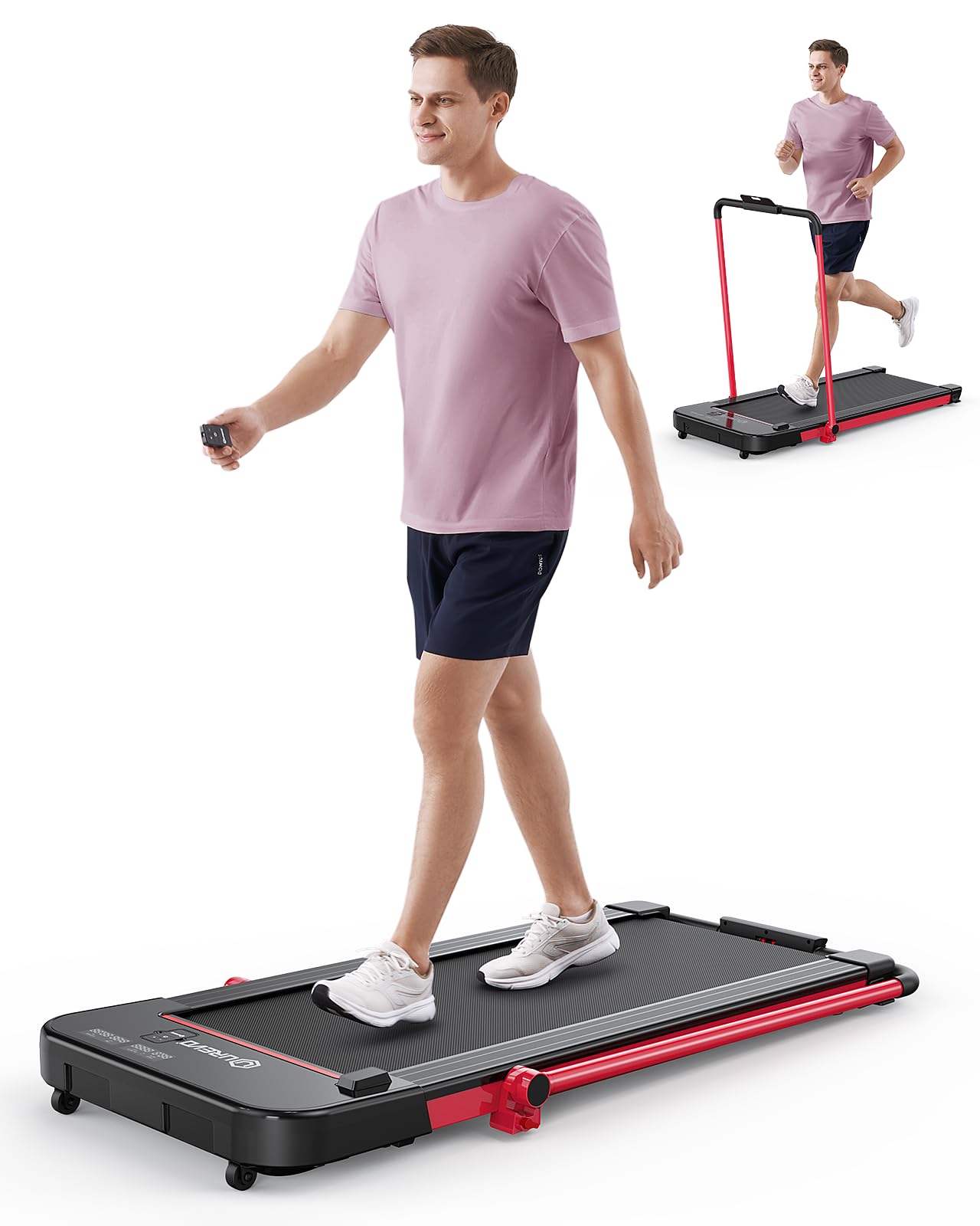 UREVO 2 in 1 Under Desk Treadmill