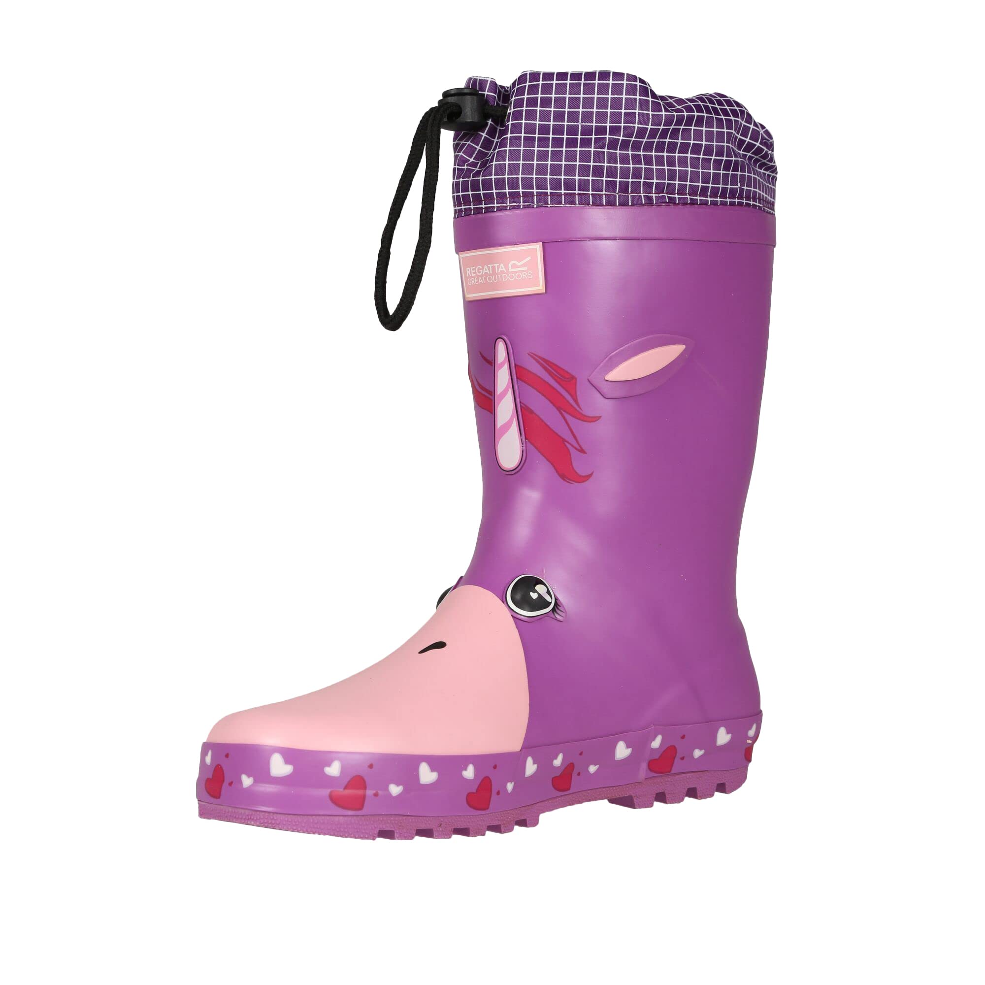 Regatta Kids Mudplay Animal Wellies - Unicorn - 8K UK
