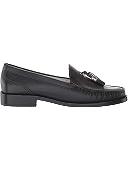 Ladies black loafers size 8 Clearance