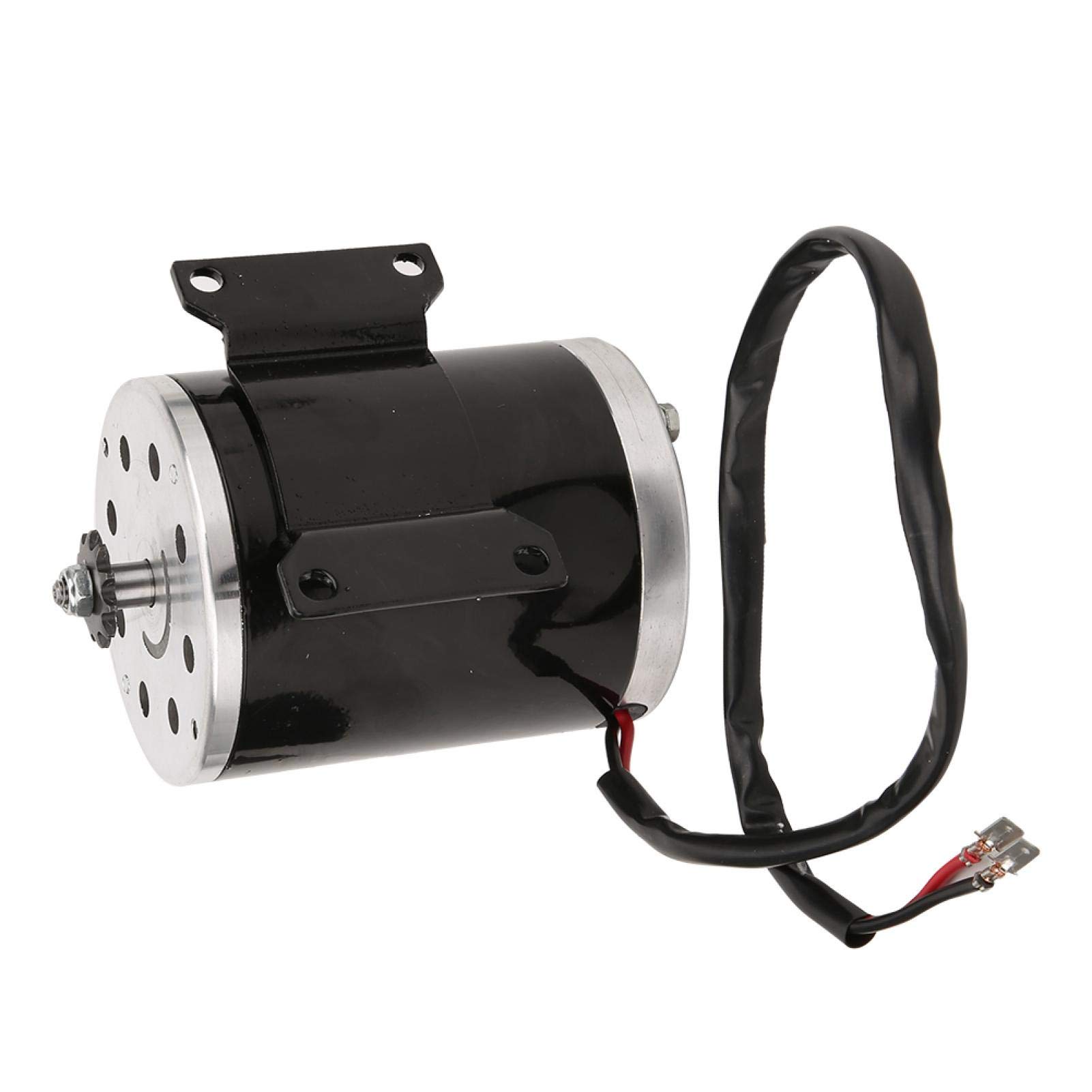 BuyWeek Motore a Spazzole, 12V 500W Motore Spazzolato in Metallo 2500 Giri Motore Spazzola per Scooter Elettrico