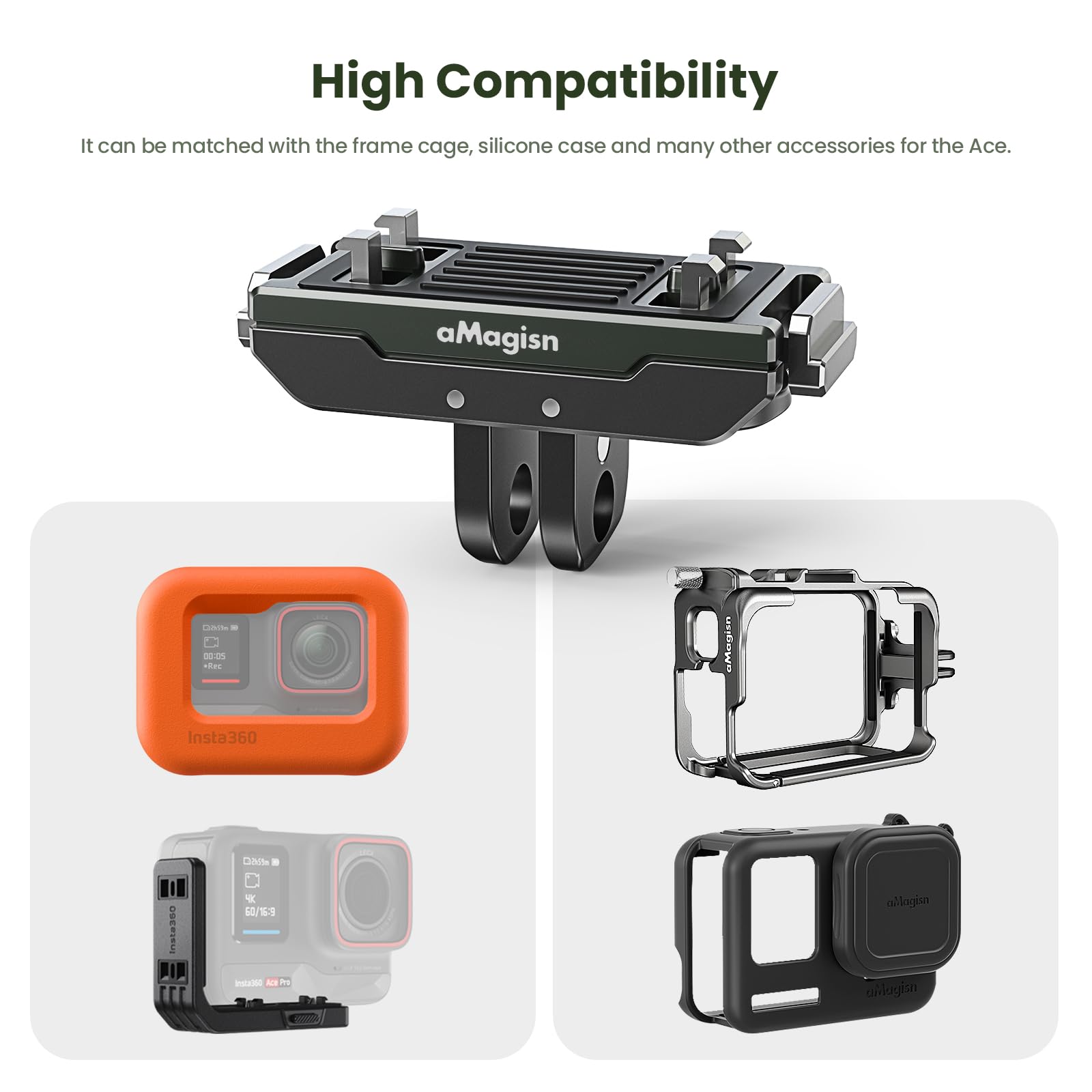 Amazon.com : Rszfnjxry Magnetic Quick Release Mount Compatible
