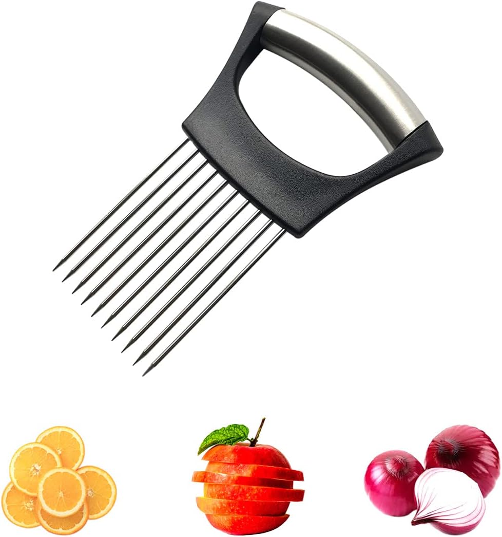 CHAOYUN 1PCS Onion Slicer, Stainless Steel Kitchen Cutting
