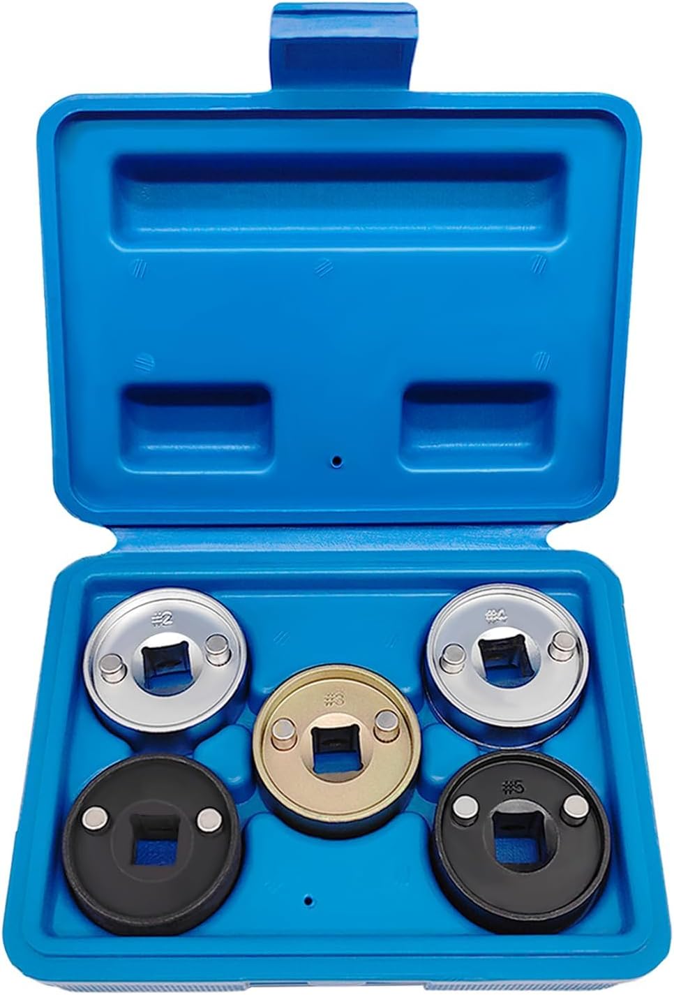 5PCS Engines Camshaft Adjusting Socket Set Compatible with VW Au-di EA888 1.8-2.0 TFSi Chain Driven, T10352 Camshaft Central Valve Socket kit, Camshaft Adjust Timing Tools Kit