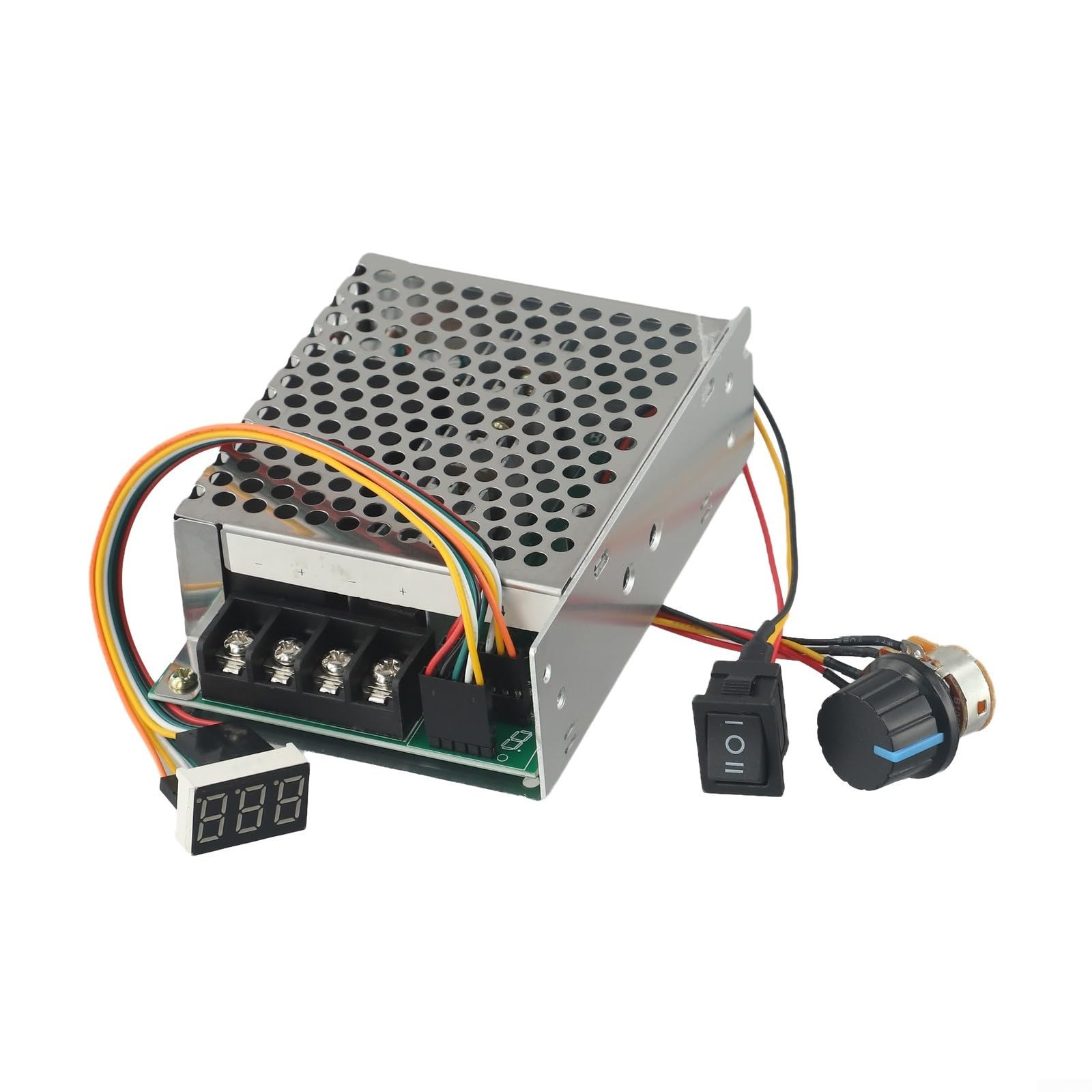Regulador de velocidad PWM 60A con pantalla LED e inversión de giro