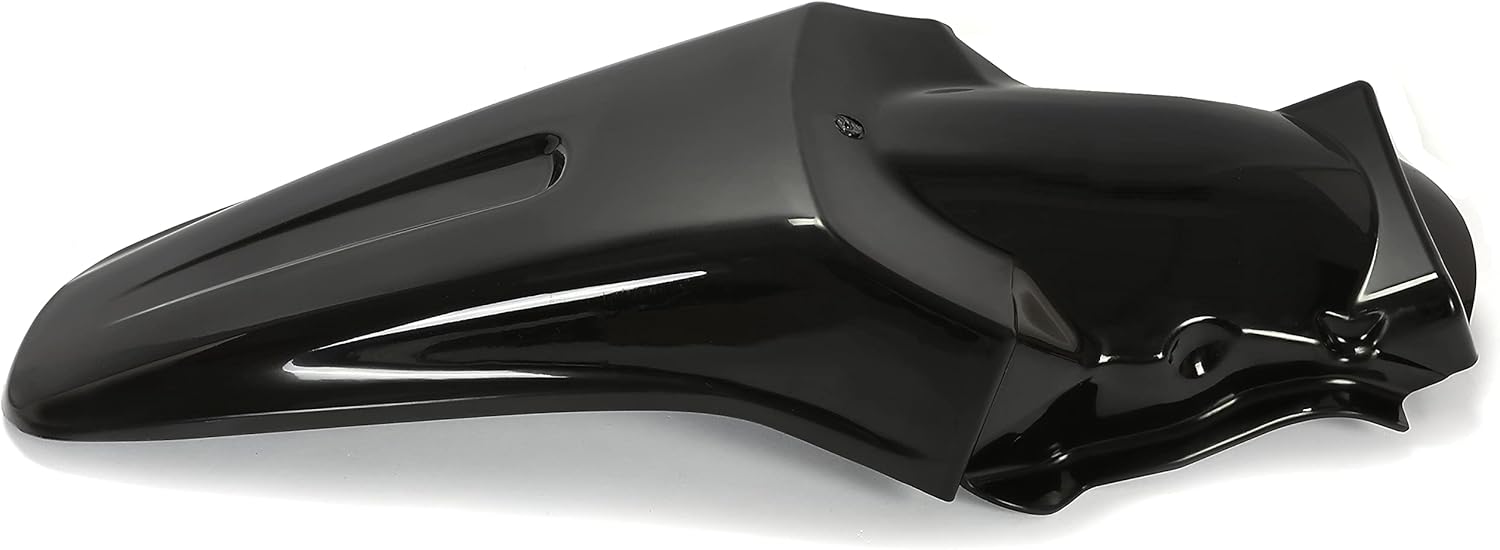 KUAFU Plastic Kit Fairing Bodywork Compatible With 2001-2013 Kawasaki KX85, 2001-2013 Kawasaki KX100 (Black)