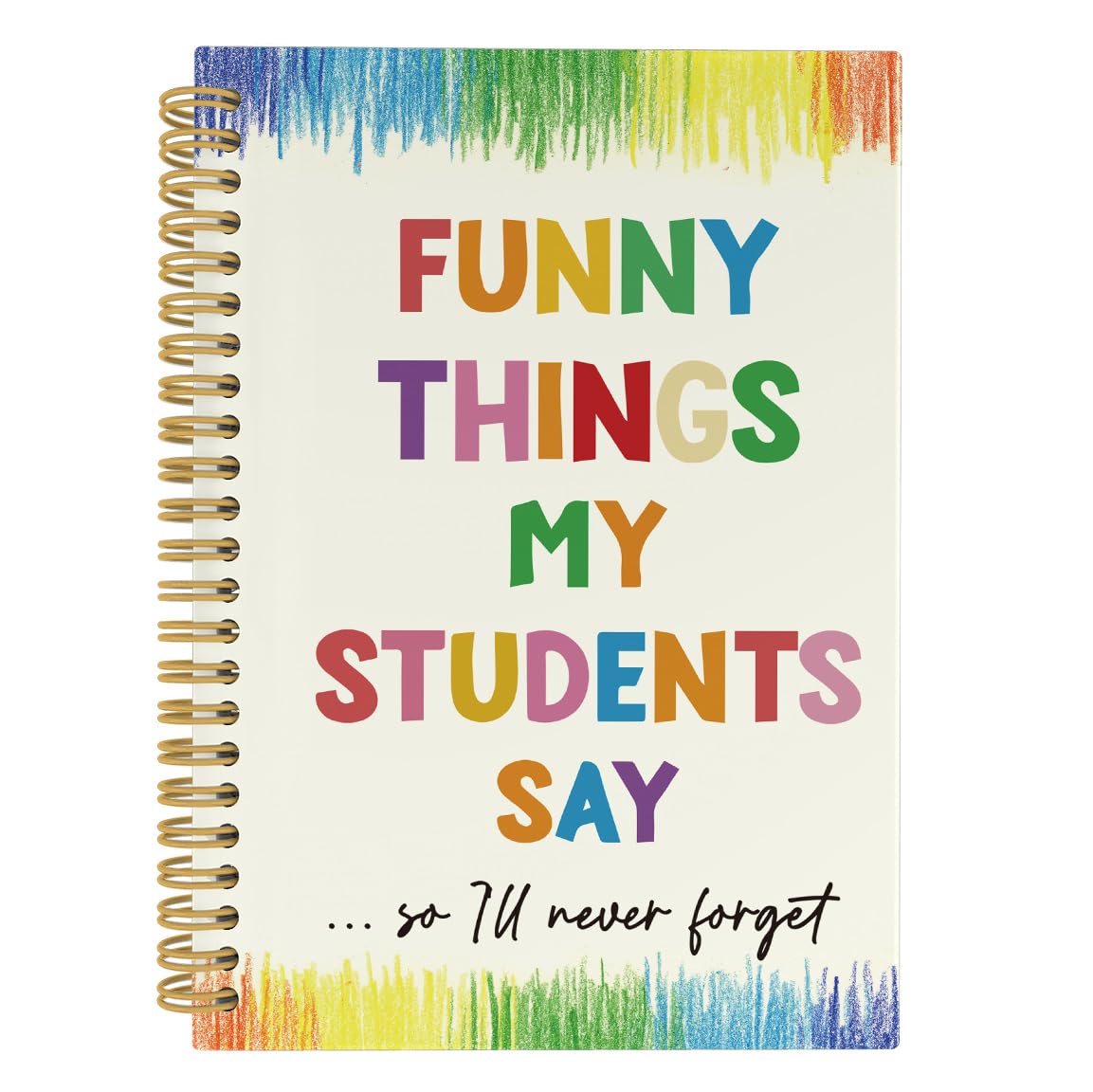 Cadeau de reconnaissance enseignant ANIANG, carnet souvenir pour professeurs inspirants