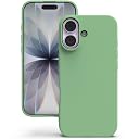 YATWIN Silicone Case for iPhone 17, Soft-Touch, Shockproof, DustProof, Antiskid Phone Cover for Apple iPhone 17 - Mint Green gallery image
