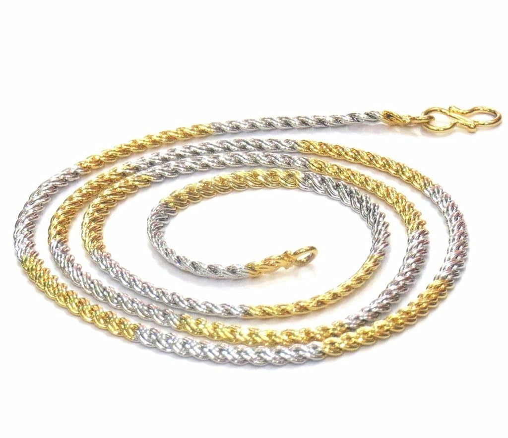 Gold and rhodium chain designs Clearance
