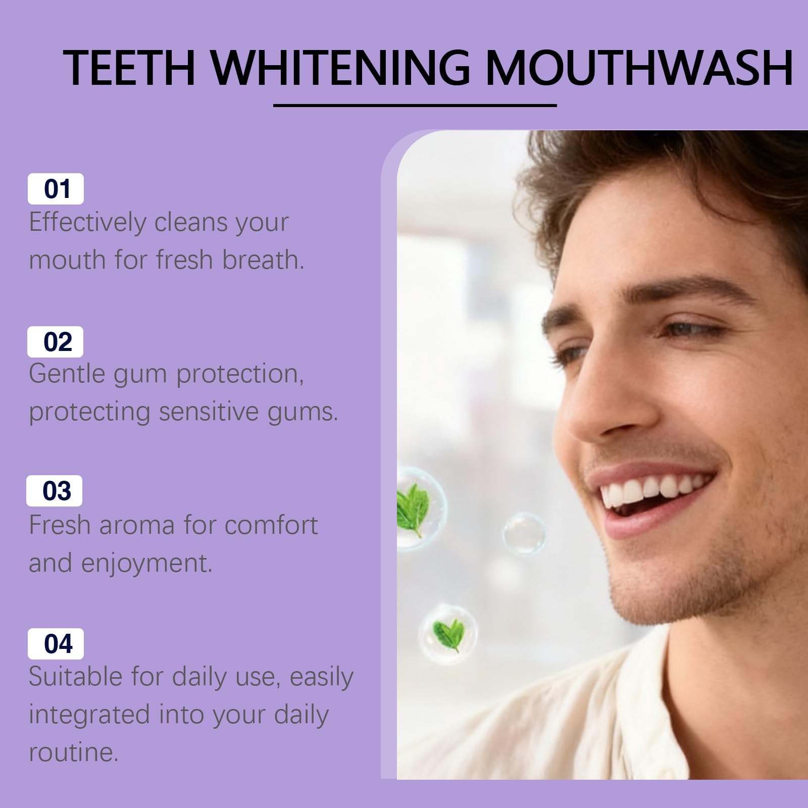 Dr Dent Purple Mouthwash 40 Pack