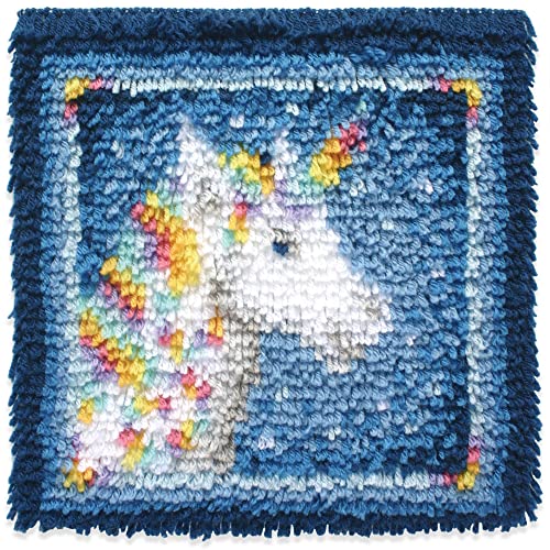 Image of Wonderart Latch Hook Yarn, Unicorn