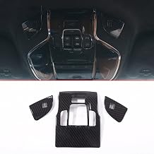 Car Roof Front Reading Light Lamp Frame Protective Cover ABS Decorative Accessories Compatible with Maserati Levante Quattroporte 2013-2020