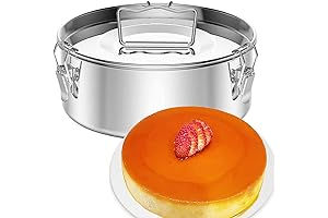 Flanera Stainless Steel Flan Mold 60 oz, Compatible with Instant Pot 6 qt [8qt avail]