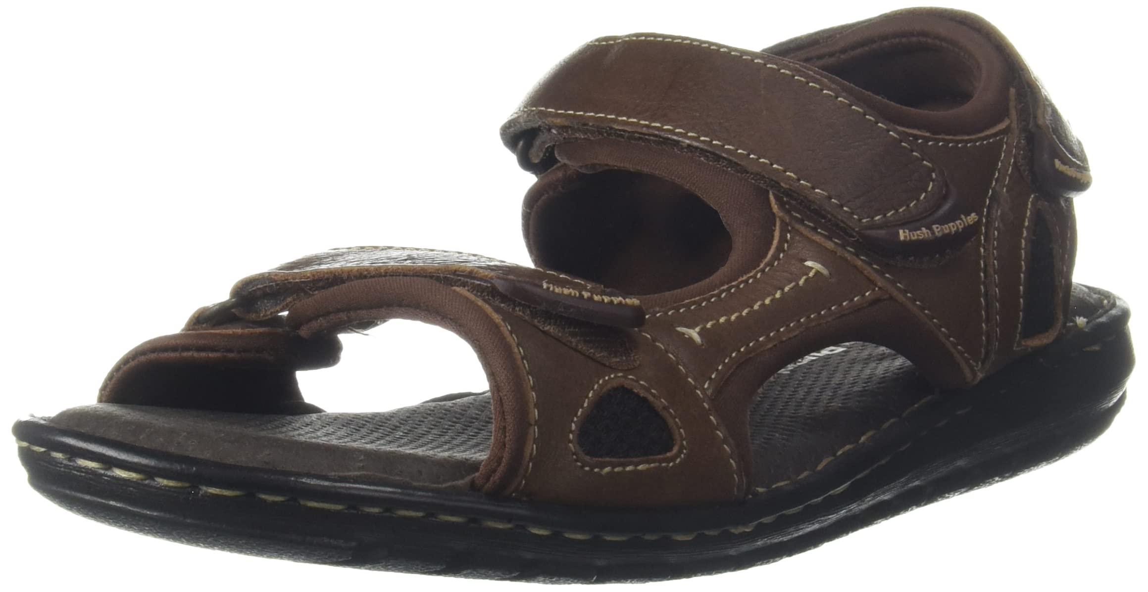 Hush Puppies Mens MAX SPORTY E Sandals (8654002_DARK BROWN_8 UK) (B0BFF7F3H3) Amazon Price History, Amazon Price Tracker
