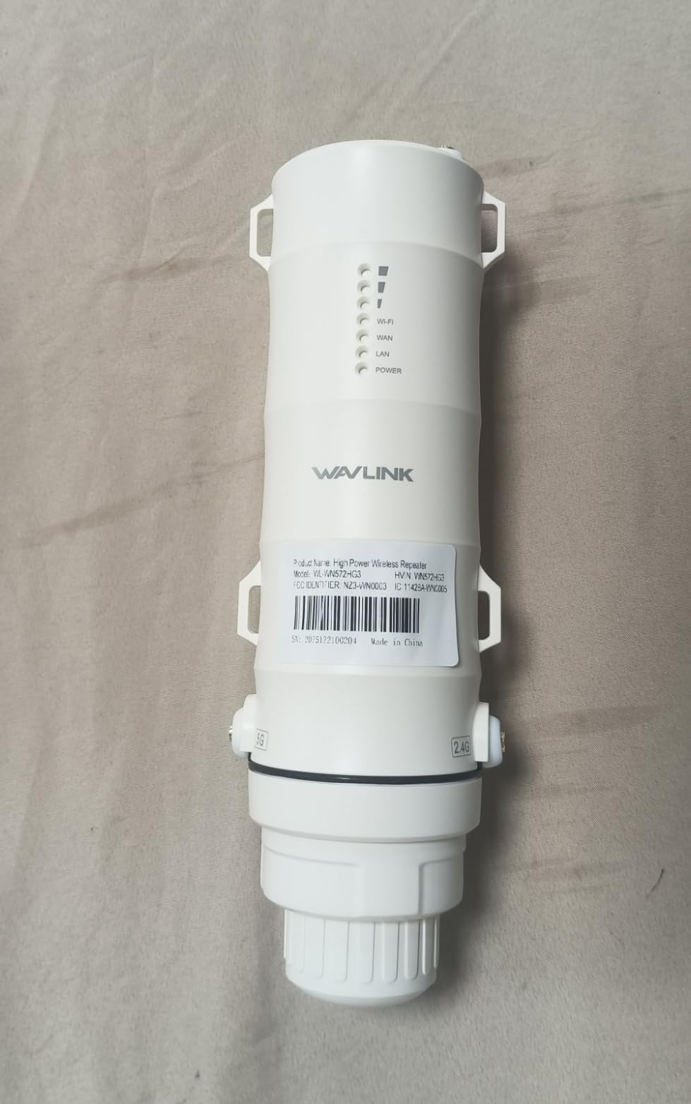 Wavlink AX3000 Mesh WiFi Range Extender - Outdoor POE Access Point With 360 Degree Antenna - Long Distance Repeater With External Antenna