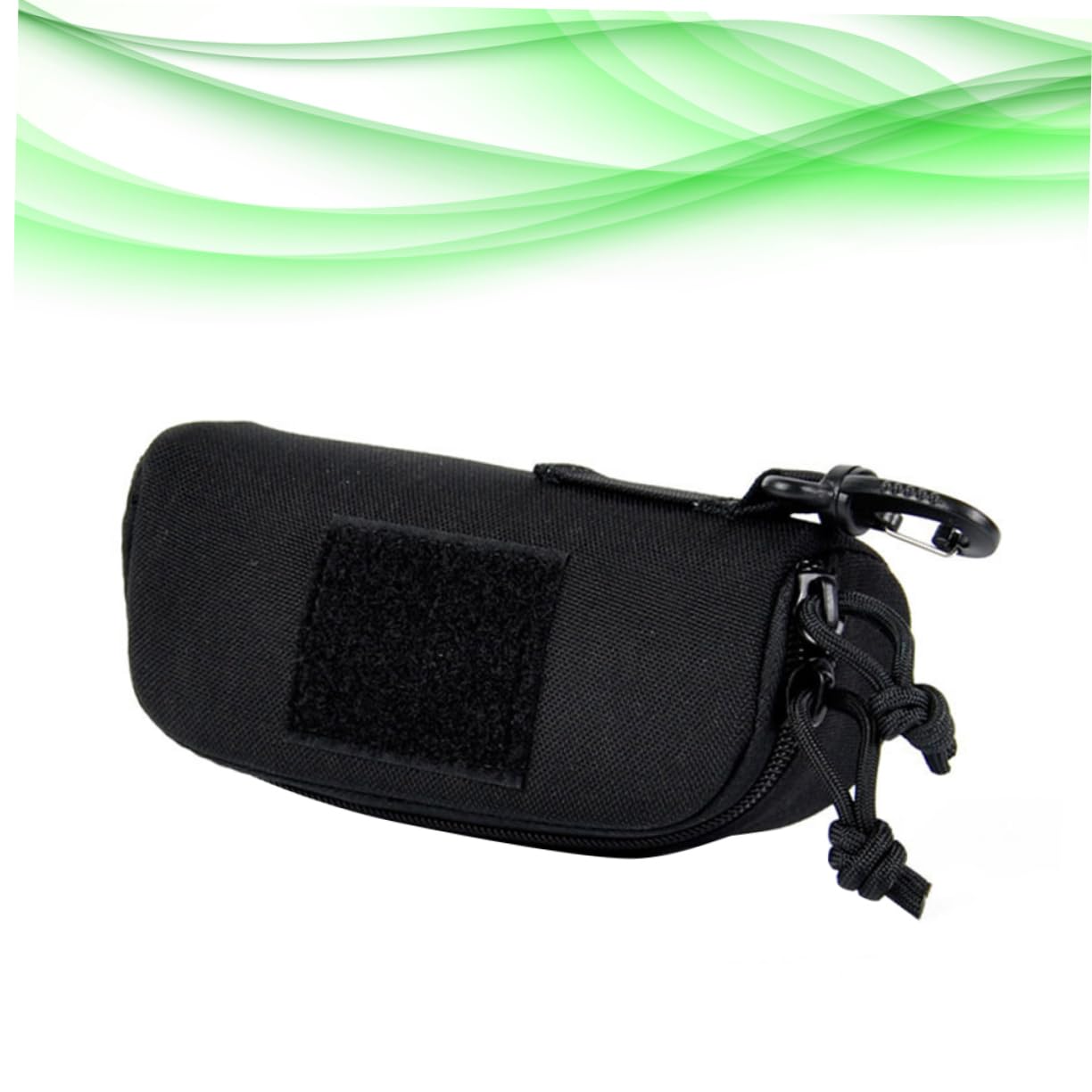 3piezas Estuche De Gafas Portátil De Para Almacenamiento De Gafas De Sol Vista Para Ciclismo y Uso Diario Negro