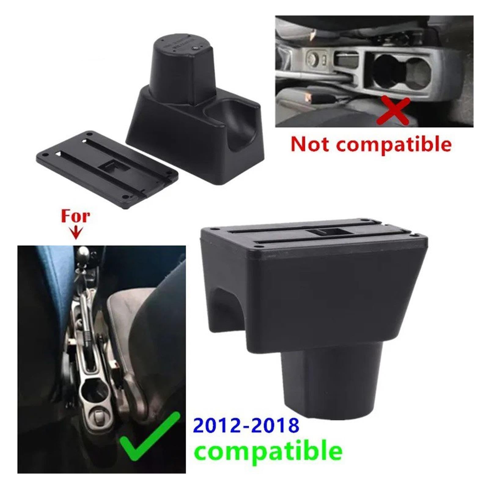 per Dacia per Duster per Oroc 2012-2018 Box Bracciolo Auto