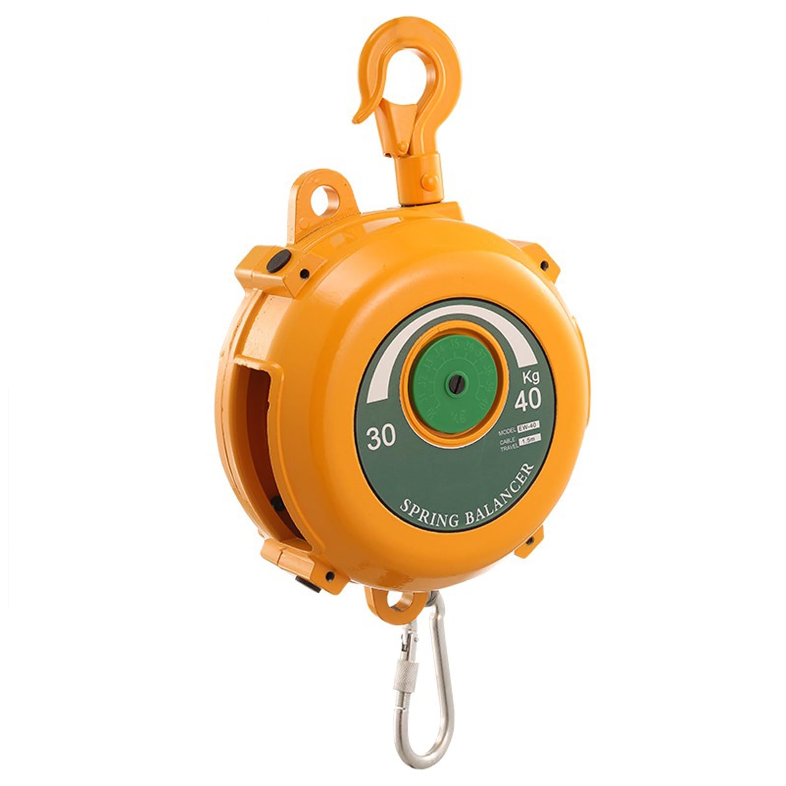 WEKONUMEX Retractable Spring Balancer, Retractable Spring Balancer Self-Locking Heavy Duty Aluminum Alloy Industrial 1-200kg(30-40kg)