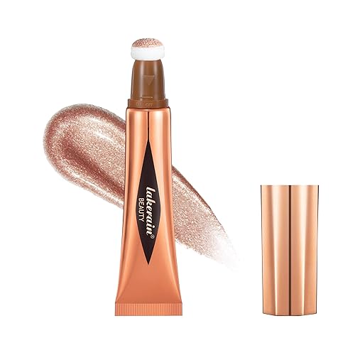 YU KUI LX Lápiz de belleza líquido resaltador, maquillaje iluminador, varita iluminadora, barra de belleza líquida con aplicador de cojín para disponible en Yaxa Peru