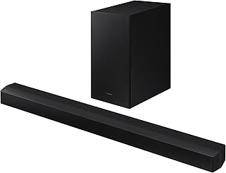 Samsung B450 Soundbar Speaker (2022) - 2.1ch Surround Sound Audio With 3 Speakers Virtual DTS:X, Wireless Subwoofer And Adaptive Sound Lite