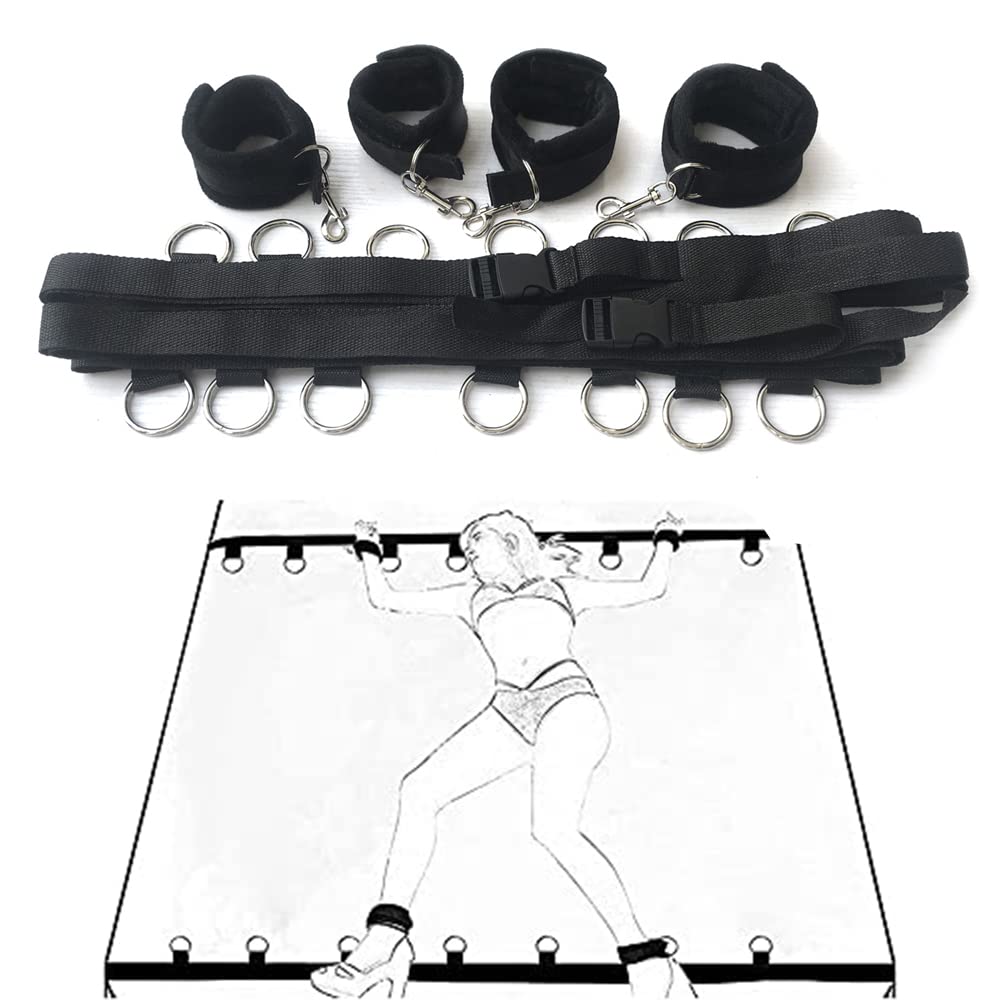Couples Literie De Sport Réglable En Nylon - Accessoire Confortable Et Résistant