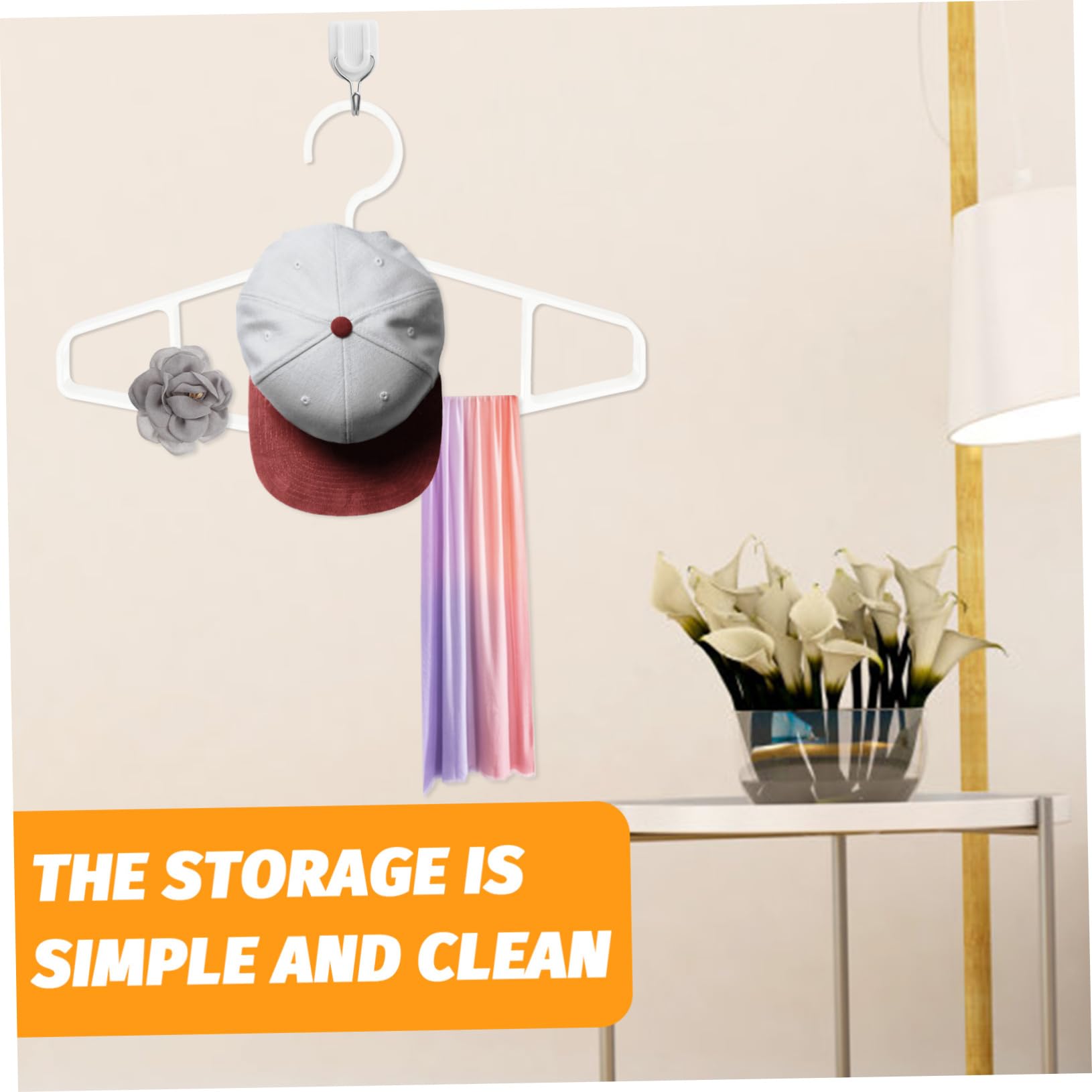 Ciieeo 3piezas Organizador De Armario Multi- para Cinturones y Pañuelos Colgador para Corbatas Bufandas y Calcetines para Closets y Eficientes